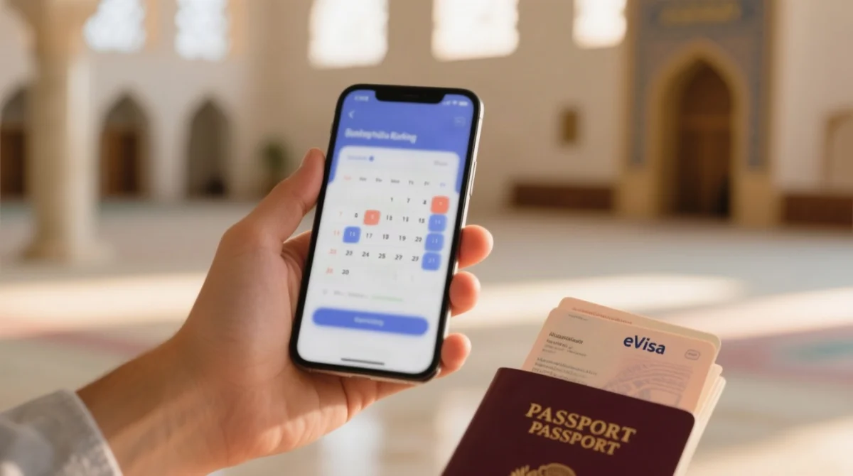 Nusuk App: Mandatory Booking for Umrah on an eVisa