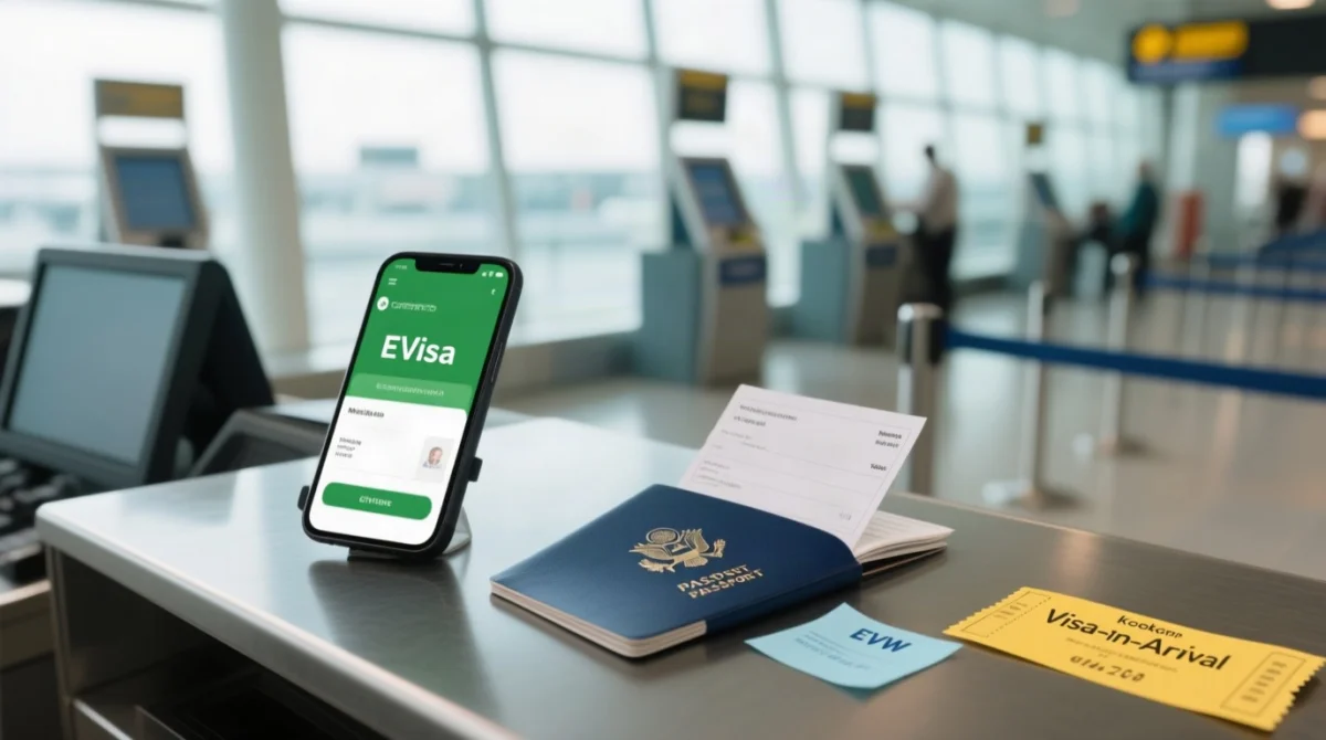 Saudi eVisa vs Electronic Visa Waiver vs Visa on Arrival